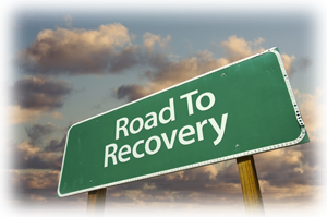 road-to-recovery-sign
